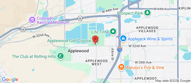 Map for Applewood Golf Course