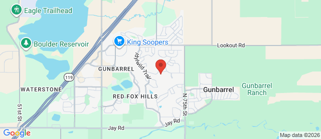 Map for Boulder Country Club