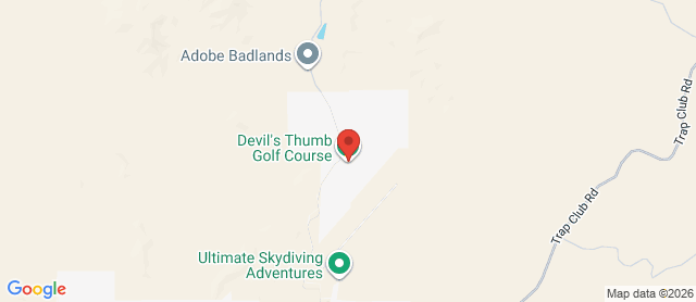 Map for Devil's Thumb Golf Club