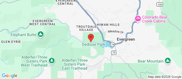 Map for Evergreen Golf Course