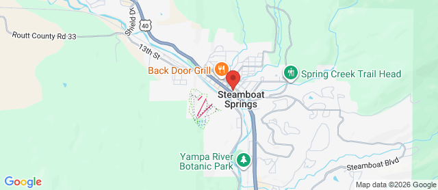 Map for Haymaker Golf Club