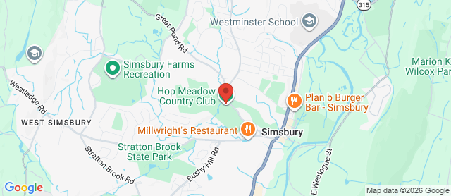 Map for Hop Meadow Country Club