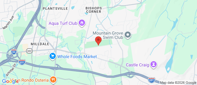 Map for Southington Country Club