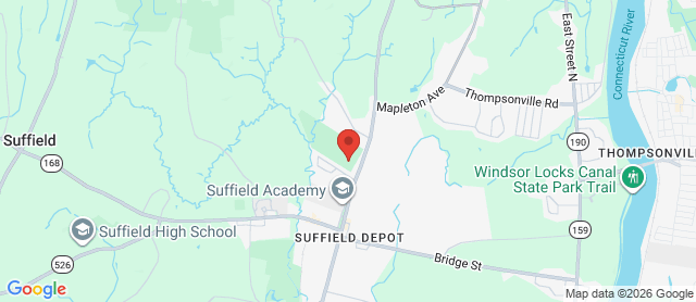 Map for Suffield Country Club
