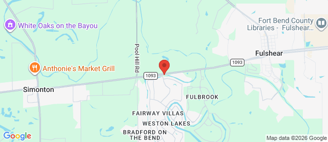 Map for Weston Lakes Country Club