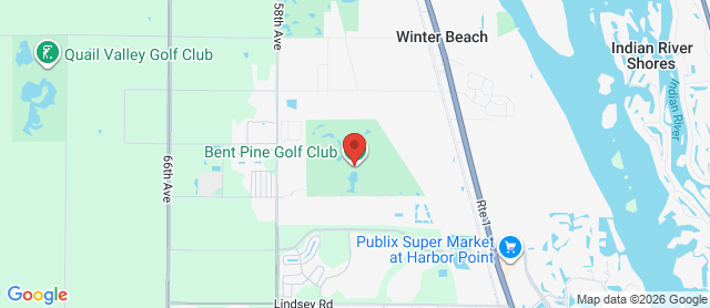 Map for Bent Pine Golf Club
