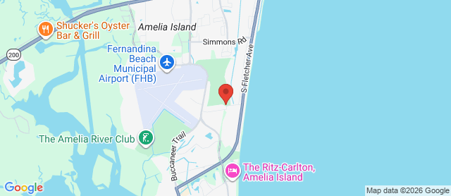 Map for Fernandina Beach Golf Club