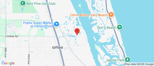 Map for Grand Harbor Golf Club