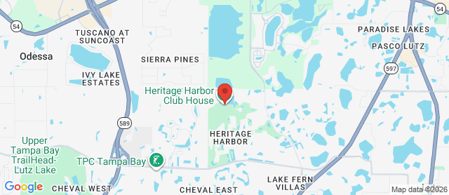 Map for Heritage Harbor Golf & Country Club