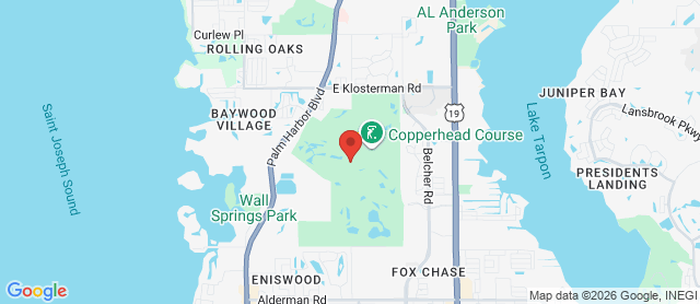 Map for Innisbrook Resort and Golf Club
