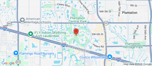 Map for Jacaranda Golf Club