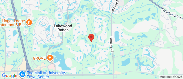 Map for Lakewood Ranch Golf & Country Club