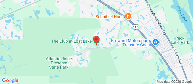 Map for Lost Lake Golf Club