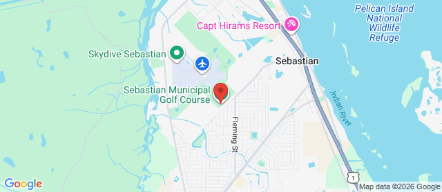 Map for Sebastian Municipal Golf Club