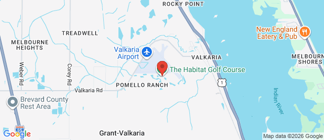 Map for The Habitat at Valkaria