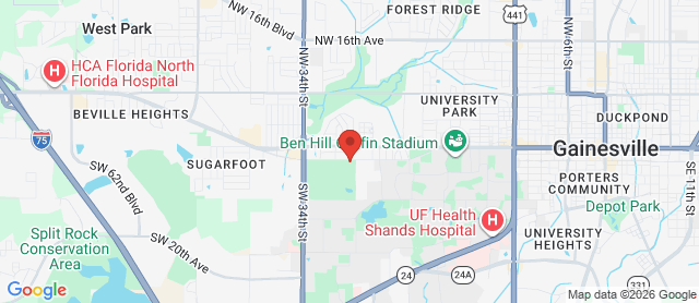 Map for The Mark Bostick Golf Course
