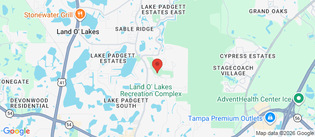 Map for Plantation Palms Golf Club