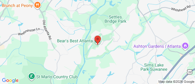 Map for Bears Best Atlanta