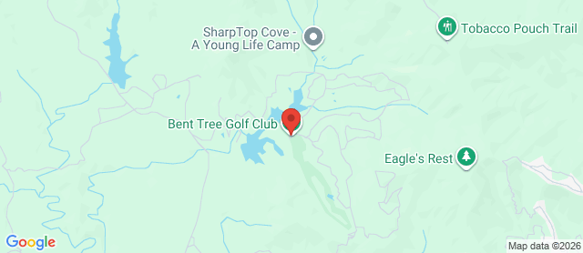 Map for Bent Tree Golf Course