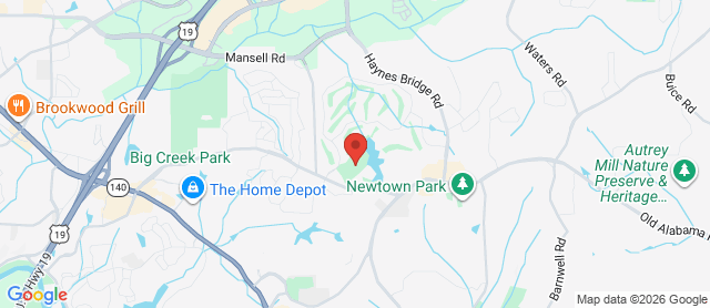 Map for Country Club of Roswell