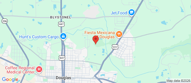 Map for Douglas Golf & Country Club