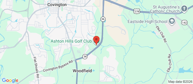 Map for Ashton Hills Golf Club