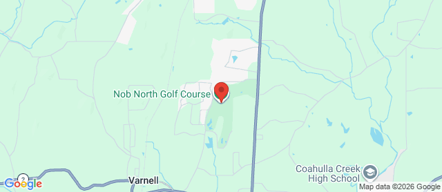 Map for Nob North Golf Course