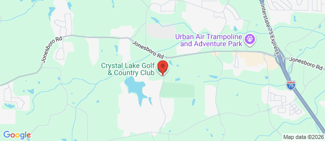 Map for Crystal Lake Golf and Country Club