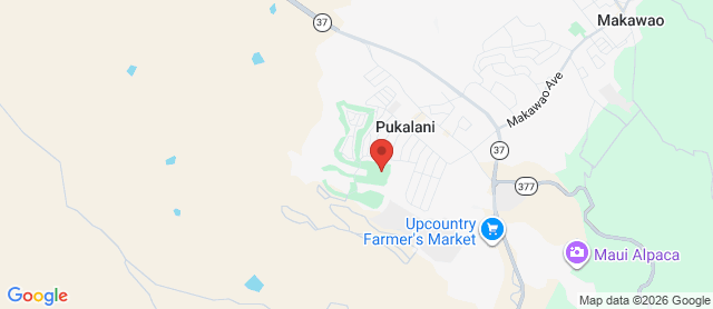 Map for Pukalani Golf Club