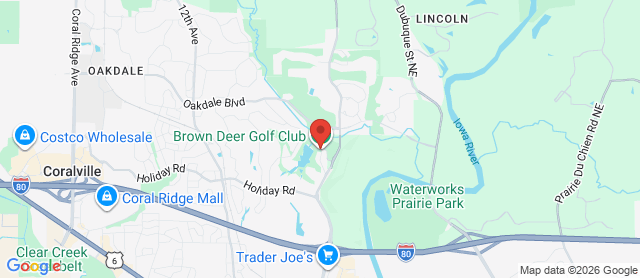 Map for Brown Deer Golf Club