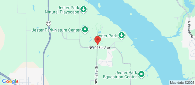 Map for Jester Park Golf Club
