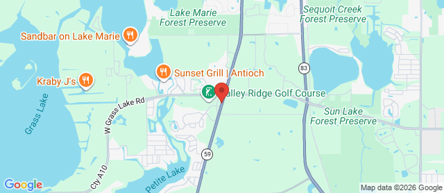 Map for Antioch Golf Club