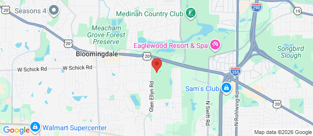 Map for Bloomingdale Golf Club