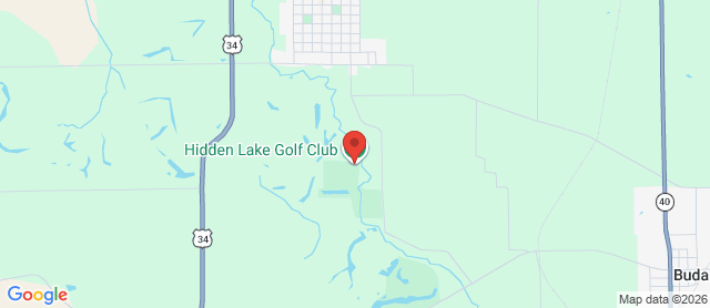 Map for Hidden Lake Golf Club
