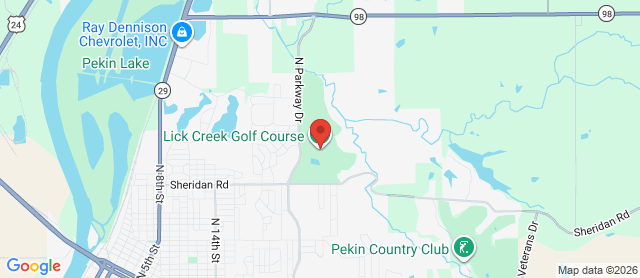 Map for Lick Creek Golf Course