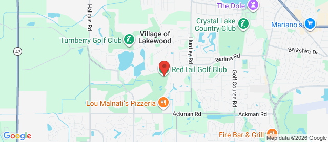 Map for Redtail Golf Club