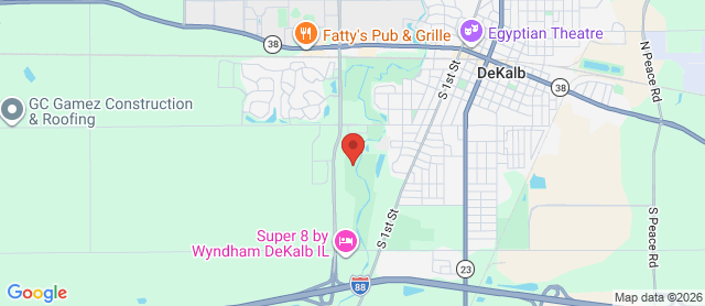 Map for River Heights Golf Course