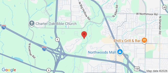Map for Weaver Ridge Golf Club