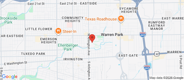 Map for Pleasant Run Golf Course